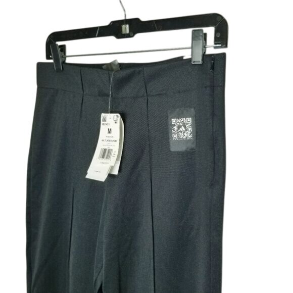 Adidas Karlie Kloss Womens Slim Fit Flared Leg Full-Length Pants‎ Black M Gym - Picture 13 of 16